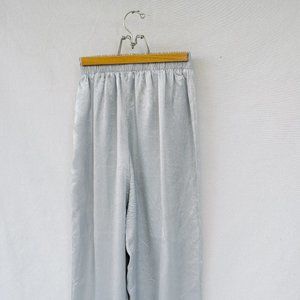 Vintage silver JKLA California elastic waistband pants